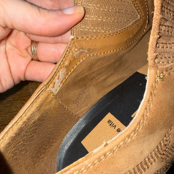 Dolce Vita Tan Western Ankle Boots Booties size 9 - Picture 4 of 4